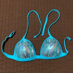 Venus sequin turquoise top only